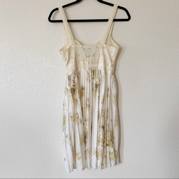 Anthropologie Deletta Cream Floral Dress - Picture 2 of 4